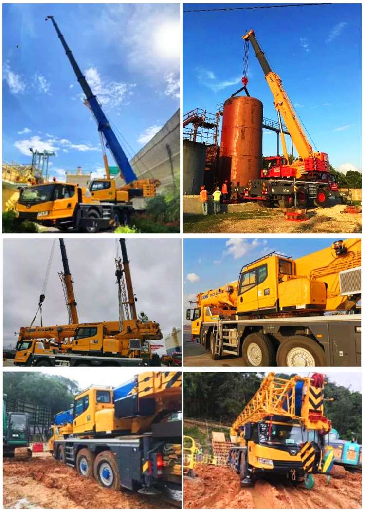 XCMG Official 60t All Terrain Crane XCA60E China Small Truck Crane for Sale